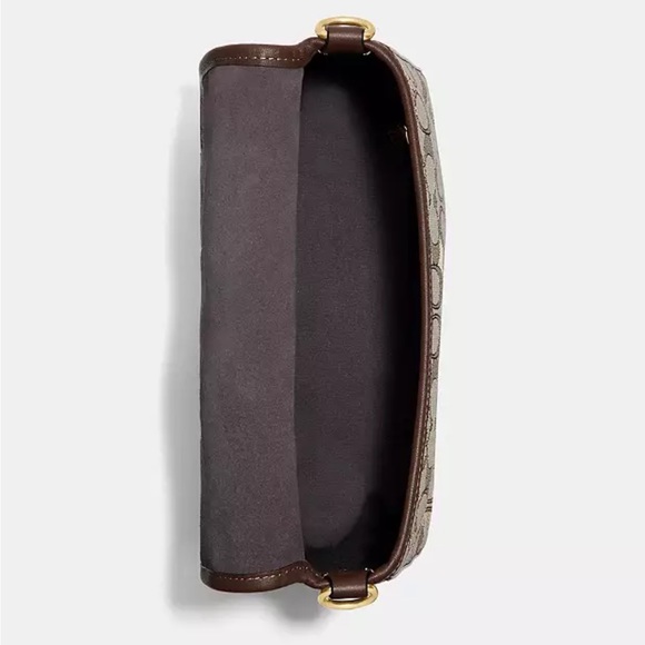 Coach Soft Tabby Shoulder Bag In Signature Jacquard - Picture 5 of 8